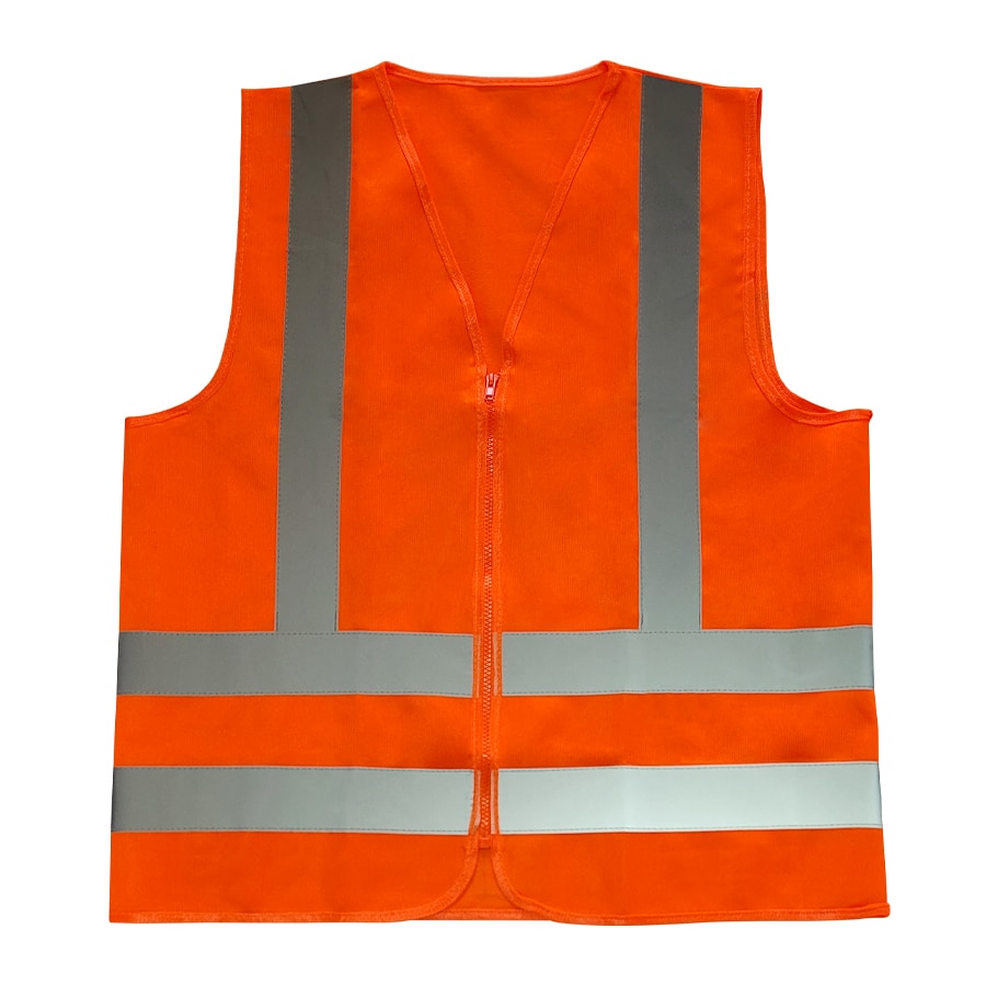 Colete Refletivo Dia e Noite sem bolso Laranja - Volk